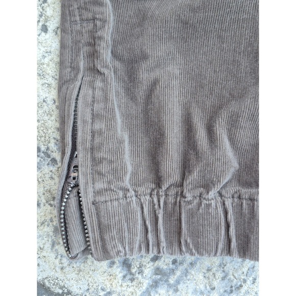 Banana Republic Pants Women Size 8 Brown Corduroy Utility Jogger Pockets EUC - Picture 4 of 6